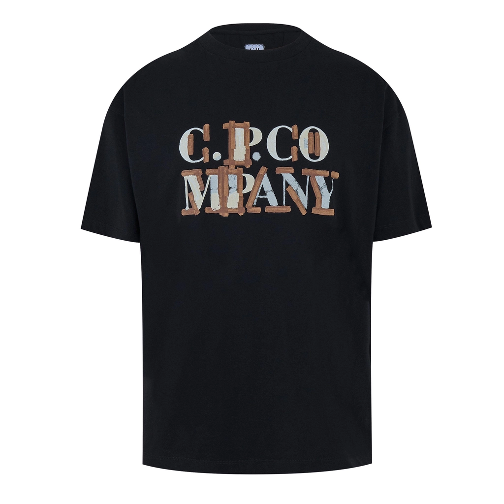 CP Company T-Shirts - Short Sleeve - Black 999